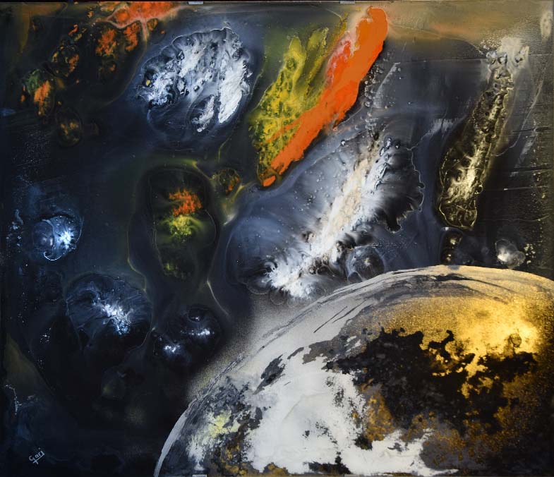 Fixés sous verre n°09